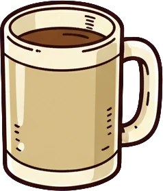 AIが描いたコップのマーカー（マグカップ）