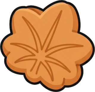 AIが描いたもみじ饅頭のマーカー