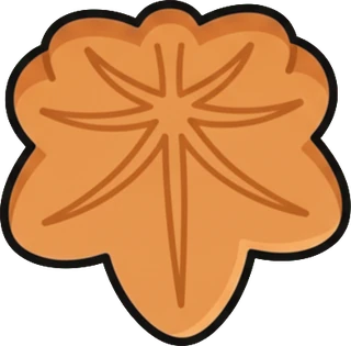 AIが描いたもみじ饅頭のマーカー